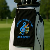 Conroe Music And Art Academy Golf Towel