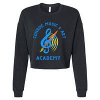 Conroe Music And Art Academy Cropped Pullover Crew