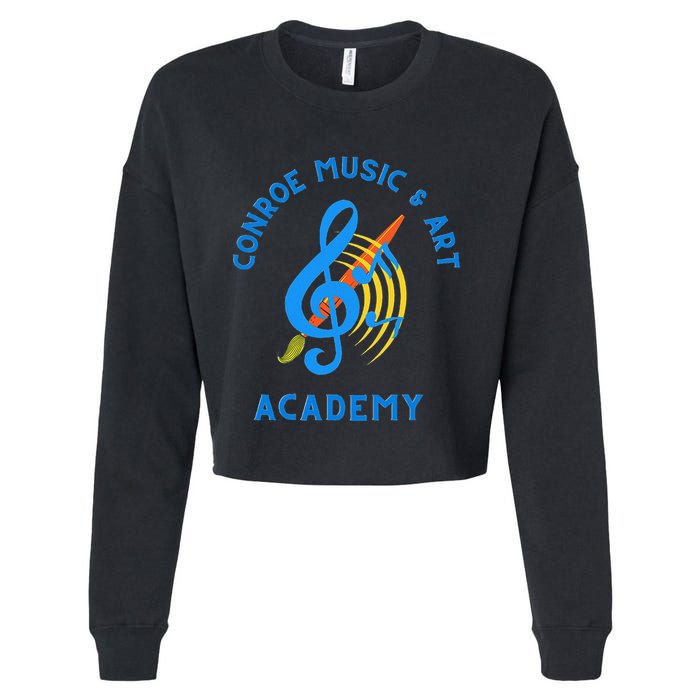 Conroe Music And Art Academy Cropped Pullover Crew
