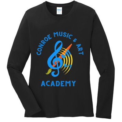 Conroe Music And Art Academy Ladies Long Sleeve Shirt
