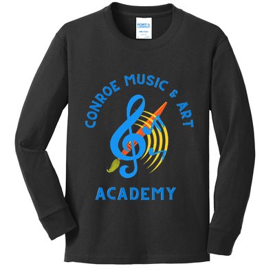 Conroe Music And Art Academy Kids Long Sleeve Shirt