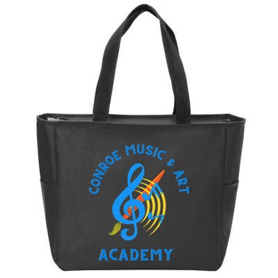 Conroe Music And Art Academy Zip Tote Bag