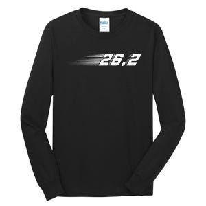 Cool Marathon Art  Marathoner Running 26.2 Finisher Tall Long Sleeve T-Shirt