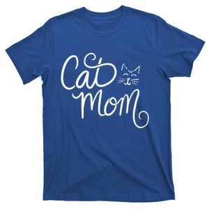 Cat Mom Art Crazy Cat Lady Funny Gift Fun Gift T-Shirt