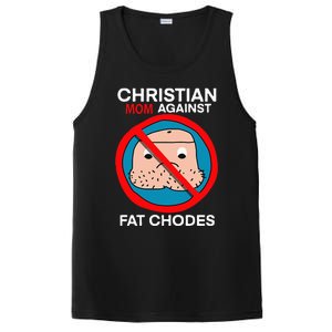 Christian Mom Against Fat Chodes Funny Jesus PosiCharge Competitor Tank