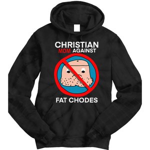 Christian Mom Against Fat Chodes Funny Jesus Tie Dye Hoodie