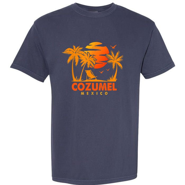 COZUMEL Mexico Beach Vacation Spring Break Honeymoon Vintage Garment-Dyed Heavyweight T-Shirt