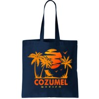 COZUMEL Mexico Beach Vacation Spring Break Honeymoon Vintage Tote Bag