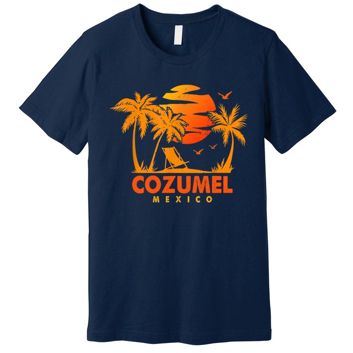 COZUMEL Mexico Beach Vacation Spring Break Honeymoon Vintage Premium T-Shirt