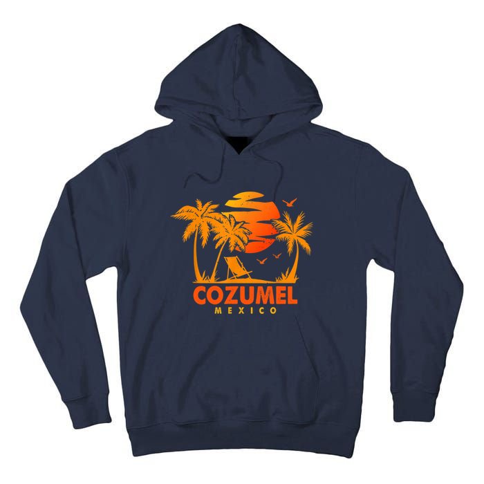 COZUMEL Mexico Beach Vacation Spring Break Honeymoon Vintage Tall Hoodie