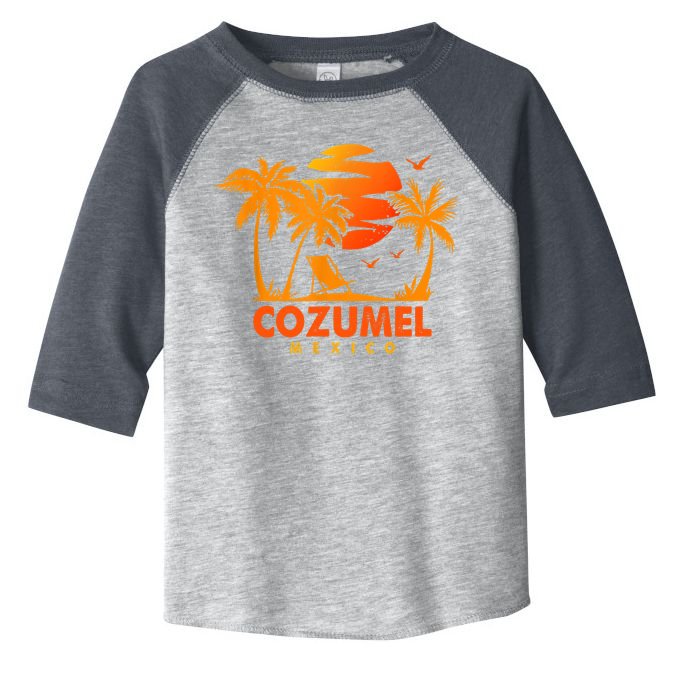 COZUMEL Mexico Beach Vacation Spring Break Honeymoon Vintage Toddler Fine Jersey T-Shirt