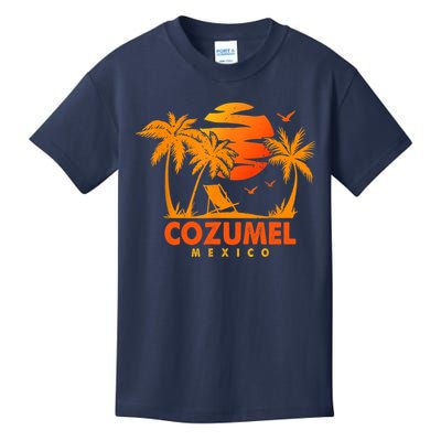 COZUMEL Mexico Beach Vacation Spring Break Honeymoon Vintage Kids T-Shirt