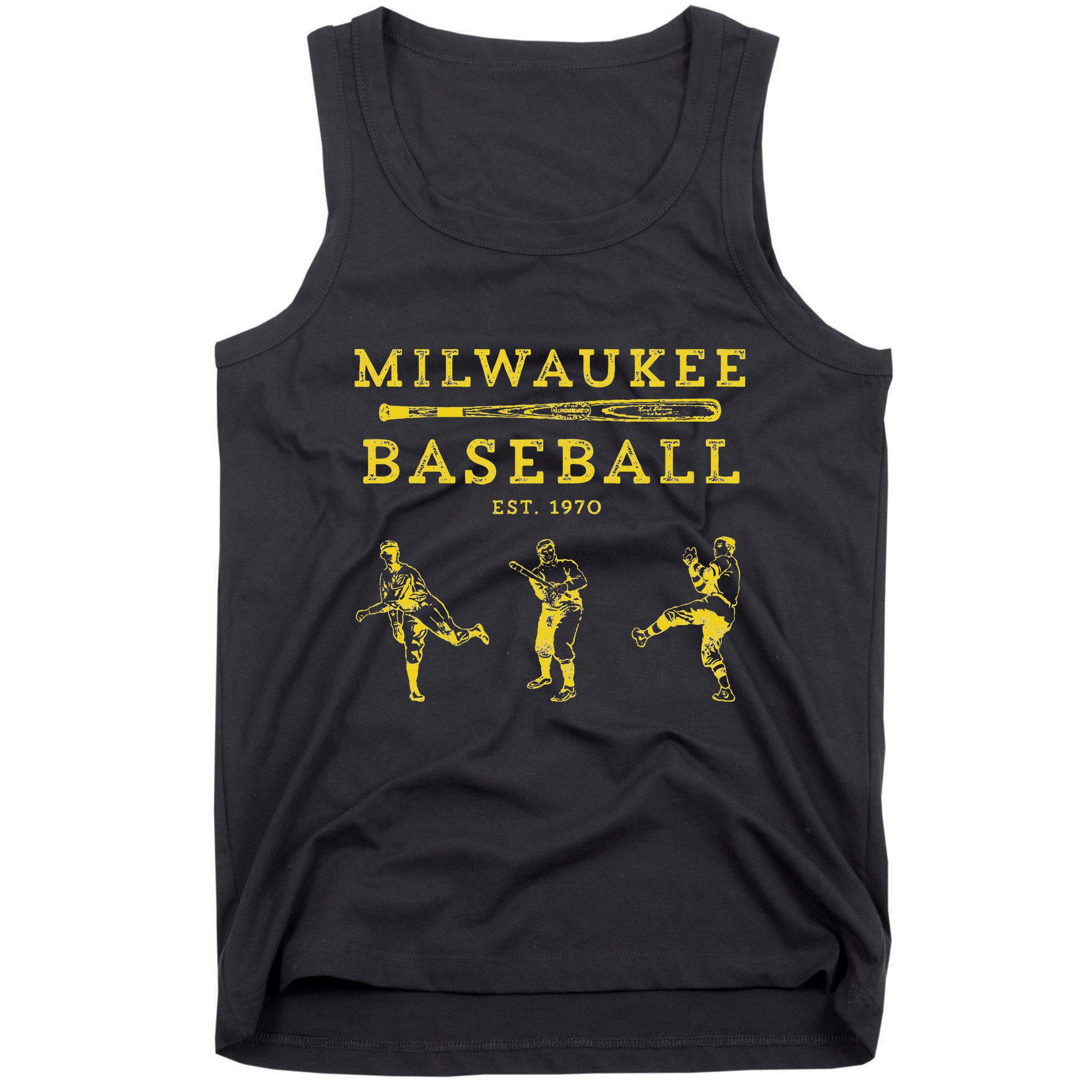 Classic Milwaukee Baseball Fan Retro Tank Top