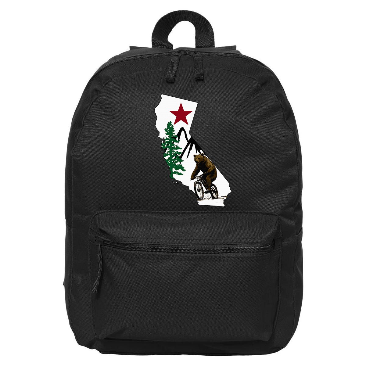 California Mountain Biking Bear 16 in Basic Backpack