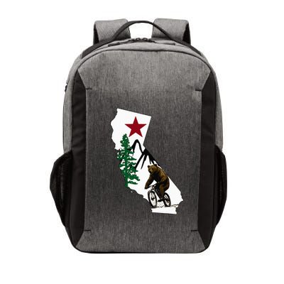 California Mountain Biking Bear Vector Backpack
