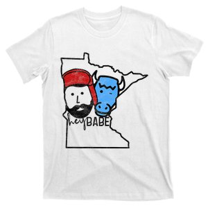 Cute Minnesota Babe Ox Paul Bunyan T-Shirt