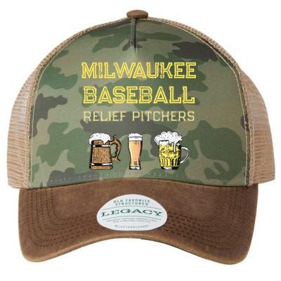 Classic Milwaukee Baseball & Beer Fan Retro Wisconsin Legacy Tie Dye Trucker Hat