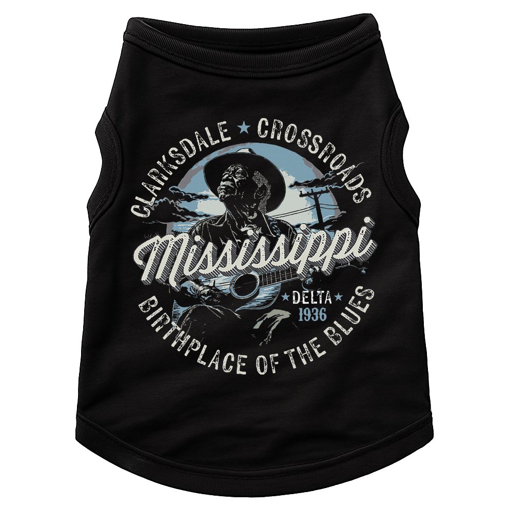 Clarksdale Mississippi Birthplace Of The Blues Doggie Tank