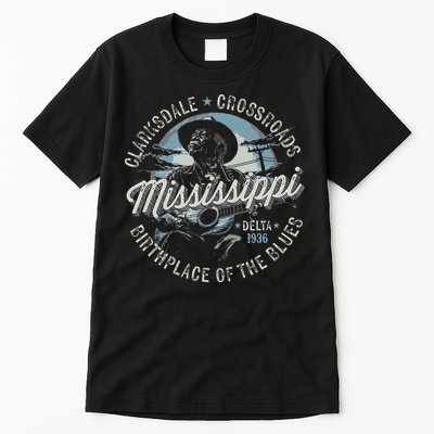 Clarksdale Mississippi Birthplace Of The Blues Tall T-Shirt