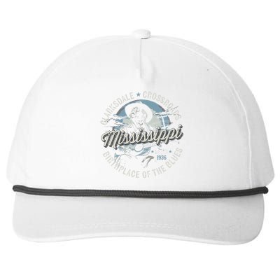 Clarksdale Mississippi Birthplace Of The Blues Snapback Five-Panel Rope Hat