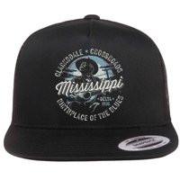 Clarksdale Mississippi Birthplace Of The Blues Flatbill Hat