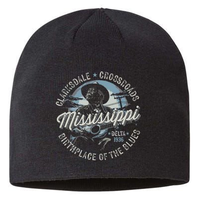 Clarksdale Mississippi Birthplace Of The Blues Sustainable Beanie