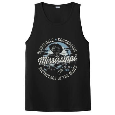 Clarksdale Mississippi Birthplace Of The Blues PosiCharge Competitor Tank