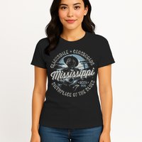 Clarksdale Mississippi Birthplace Of The Blues Womens T-Shirt