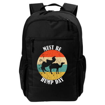 Camel Must Be Hump Day Retro Funny Hump Day Camel Daily Commute Backpack