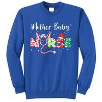 Christmas Mother Baby Nurses Wrap The Best Gifts Gift Sweatshirt