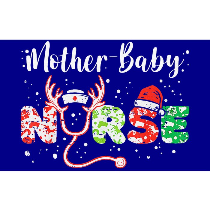 Christmas Mother Baby Nurses Wrap The Best Gifts Gift Bumper Sticker