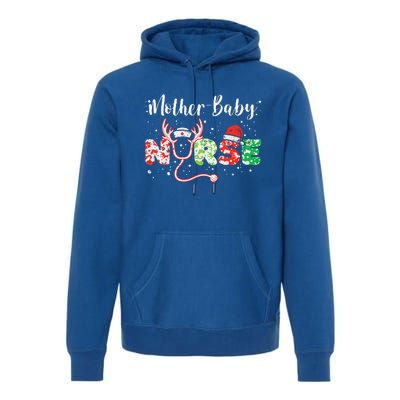 Christmas Mother Baby Nurses Wrap The Best Gifts Gift Premium Hoodie