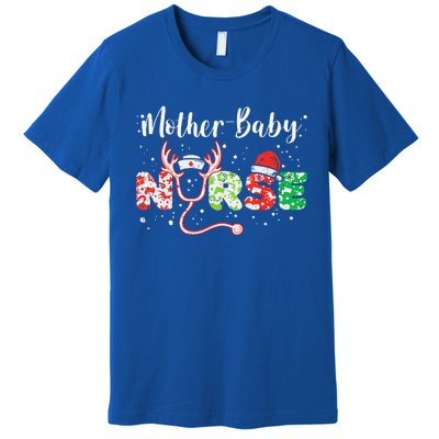 Christmas Mother Baby Nurses Wrap The Best Gifts Gift Premium T-Shirt