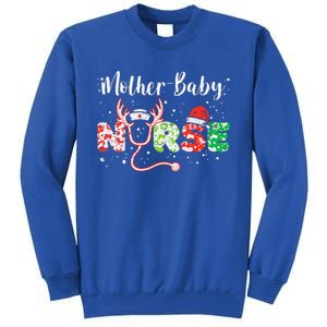 Christmas Mother Baby Nurses Wrap The Best Gifts Gift Tall Sweatshirt