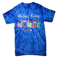 Christmas Mother Baby Nurses Wrap The Best Gifts Gift Tie-Dye T-Shirt