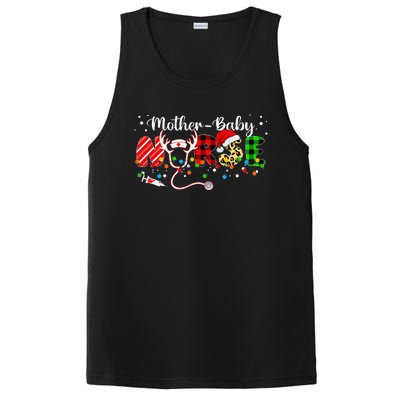 Christmas Mother Baby Nurses Wrap The Best Gifts PosiCharge Competitor Tank