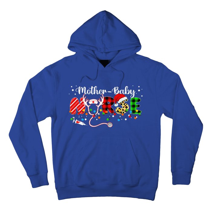 Christmas Mother Baby Nurses Wrap The Best Gifts Hoodie