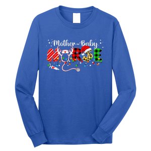 Christmas Mother Baby Nurses Wrap The Best Gifts Long Sleeve Shirt