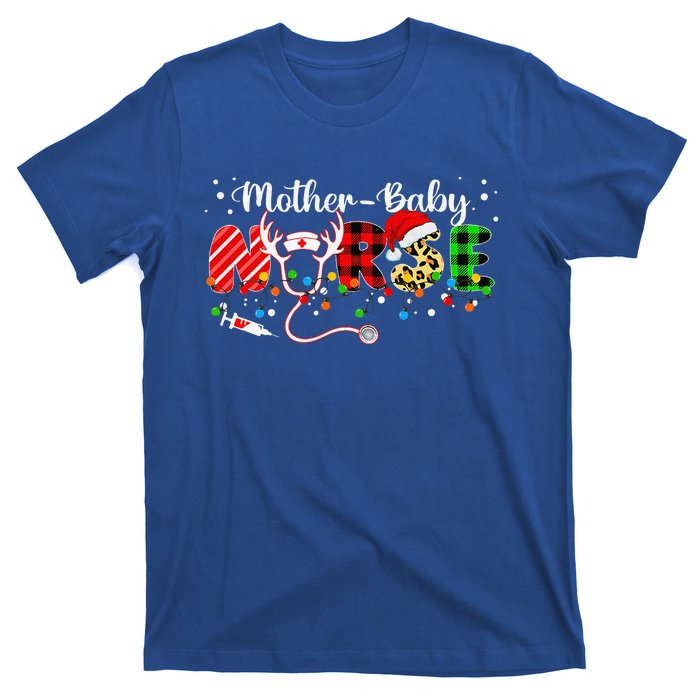 Christmas Mother Baby Nurses Wrap The Best Gifts T-Shirt