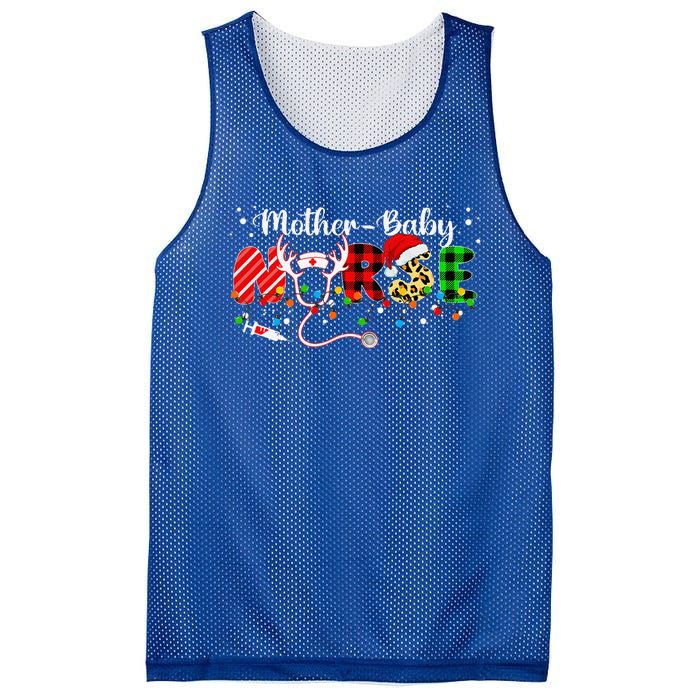 Christmas Mother Baby Nurses Wrap The Best Gifts Mesh Reversible Basketball Jersey Tank