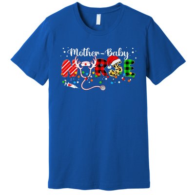 Christmas Mother Baby Nurses Wrap The Best Gifts Premium T-Shirt