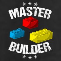 Cool Master Builder Funny Building Blocks Gift Men Women Gift 7 Panel Mesh Trucker Snapback Hat