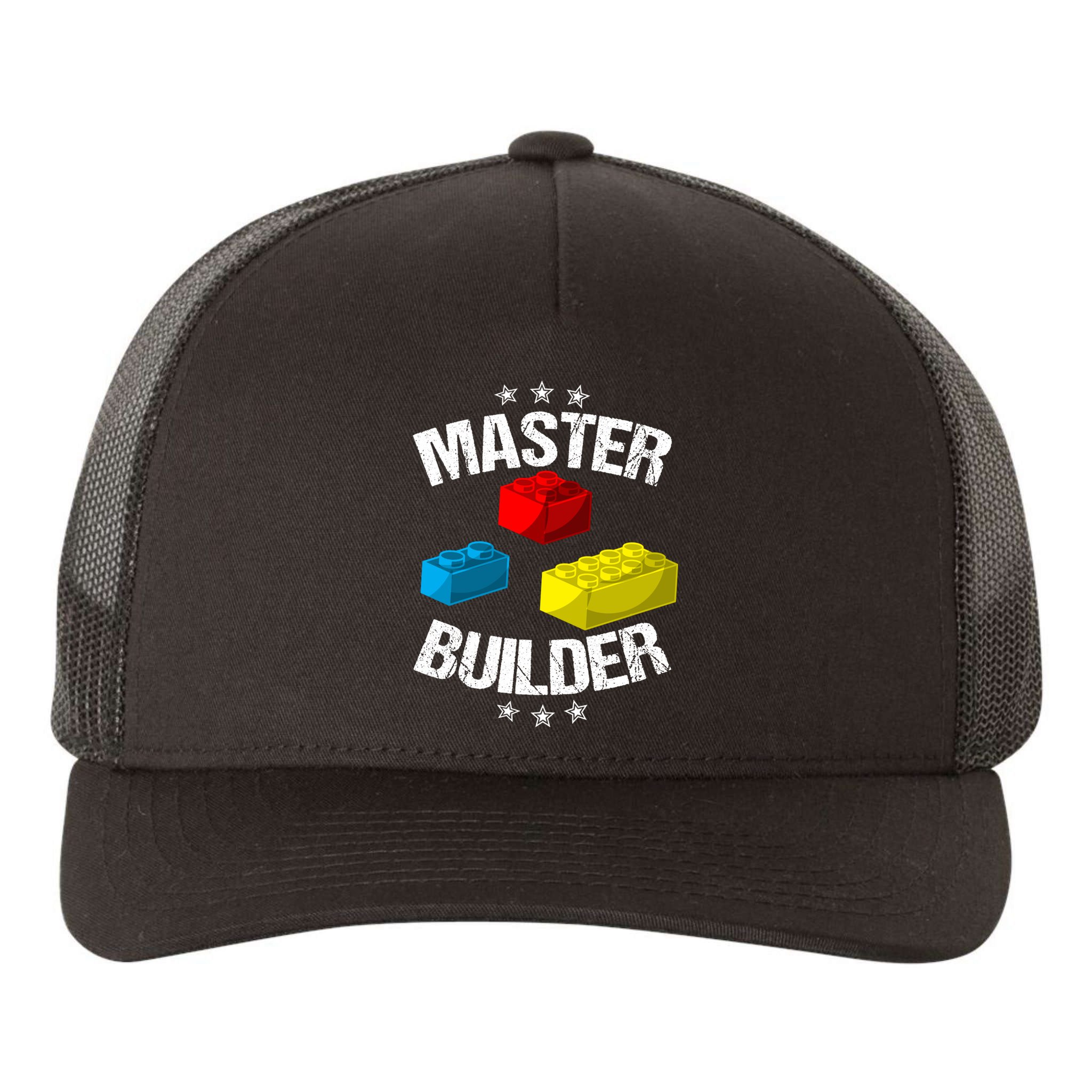 Cool Master Builder Funny Building Blocks Gift Men Women Gift Yupoong Adult 5-Panel Trucker Hat