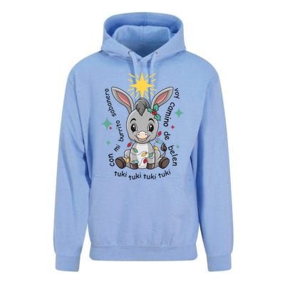 Con Mi Burrito Sabanero Mexican Tuki Tuki Donkey Latino Xmas Cute Gift Unisex Surf Hoodie