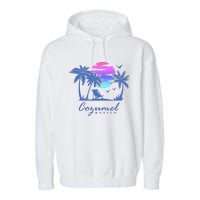 COZUMEL Mexico Beach Vacation Spring Break Honeymoon Vintage Garment-Dyed Fleece Hoodie