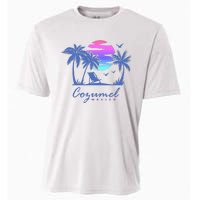 COZUMEL Mexico Beach Vacation Spring Break Honeymoon Vintage Cooling Performance Crew T-Shirt