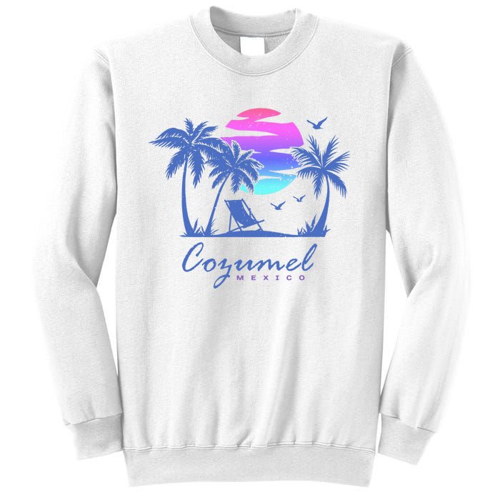 COZUMEL Mexico Beach Vacation Spring Break Honeymoon Vintage Sweatshirt