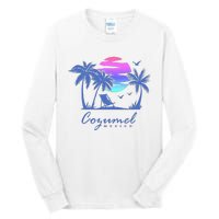 COZUMEL Mexico Beach Vacation Spring Break Honeymoon Vintage Tall Long Sleeve T-Shirt