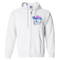 COZUMEL Mexico Beach Vacation Spring Break Honeymoon Vintage Full Zip Hoodie