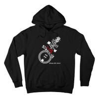 Christian Musician Banjo Bluegrass Praise Him With Strings Tall Hoodie